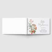 Herfst wilde kleine paddenstoel baby shower gastenboek (Volledig)