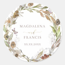 herfst wilde stickers