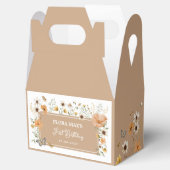 Herfst Wildflower Butterfly Tea Party Verjaardag Bedankdoosjes (Geopend)