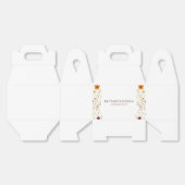 Herfst Wildflower Elegante Boho bruiloft Bedankdoosjes (Ongevouwen)