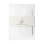 Herfst Wildflower Garden Floral Boho Chic bruiloft Uitnodigingen Wikkel (Voorkant Voorbeeld)