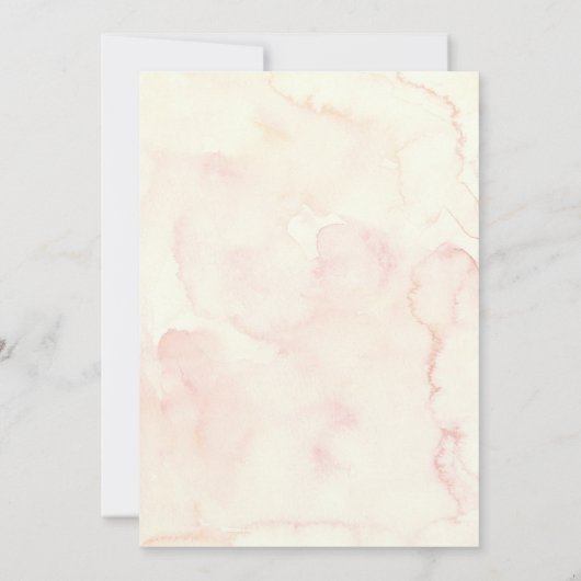 Herfst Wildflower Garden Party 1e verjaardag Kaart (Achterkant)