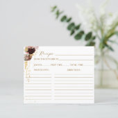 Herfst Wildflower Goud Bloemen Vrijgezellenfeest R (Staand voorkant)