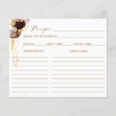 Herfst Wildflower Goud Bloemen Vrijgezellenfeest R (Voorkant)