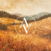 herfst Wildflower Landlandschap Poster