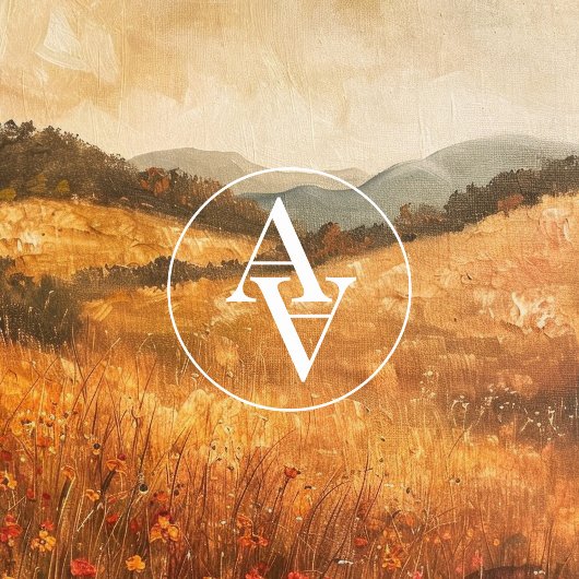 herfst Wildflower Landlandschap Poster