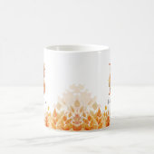 Herfst Wildflower Monogram Initiaal Letter B Koffiemok (Center)