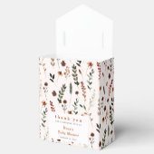 Herfst Wildflower Pattern Bedankdoosjes (Geopend)