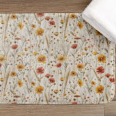 Herfst Wildflower Pattern - Herfstbloem Badmat