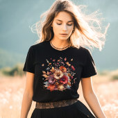 Herfst Wildflower Vrouwen Tri-Blend Shirt
