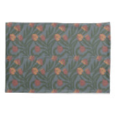 Herfst William Morris Stijl Patroon Kussensloop (Achterkant)
