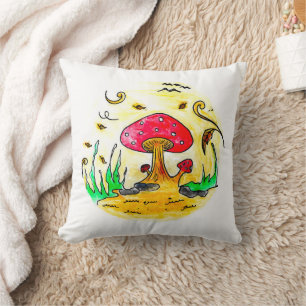 Herfst Wind (Herfst Boomhut Collectie) Kussen