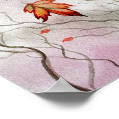 Herfst Winden Gotische Sprookjes Poster (Hoek)