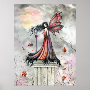 Herfst Winden Gotische Sprookjes Poster