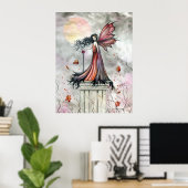 Herfst Winden Gotische Sprookjes Poster (Thuiskantoor)