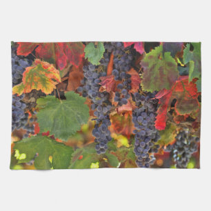 Herfst Wine Kitchen Towel Theedoek