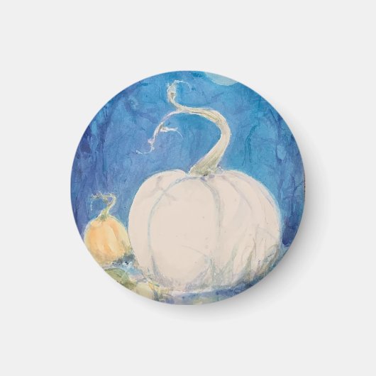 Herfst Wingerd Pompoenveld Maureen Girard Herfst Magneet (Voorkant)