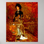 Herfst Winslow Homer Poster (Voorkant)