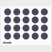 Herfst Winter Kleur Eclipse Ronde Sticker (Vel)