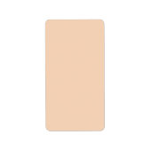 Herfst Winter Kleur Peach Etiket (Voorkant)