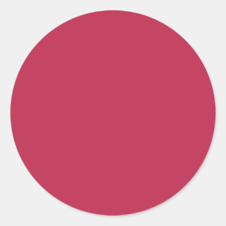 Herfst Winter Kleur Viva Magenta Ronde Sticker