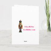 Herfst & Winter Midden Eeuw Seizoensgroeten Kaart (Achterkant)