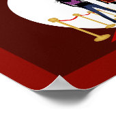 Herfst Winter Mode Show Designer Red Posters (Hoek)