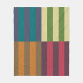 Herfst Winter Pantone Palet Fleece Deken (Voorkant)