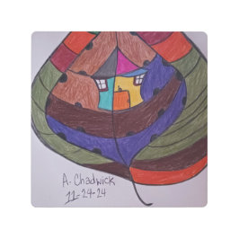 Herfst/Winter/Seizoensgebonden Metalen Wandkunst