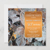 Herfst wintercocktail wintercocktail, bevroren kaart (Voorkant)