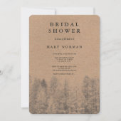 Herfst winterdenbomen vrijgezellenfeest Robuust kr Kaart (Voorkant)