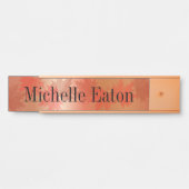 Herfst winterscheurplaat deurbordje (Voorkant)