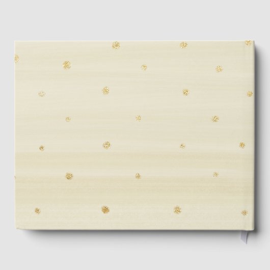 Herfst wit en goud pompoen gastenboeken (Achterkant)