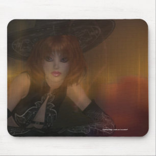 Herfst Witch Design 1 Mousepad Muismat