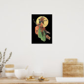 Herfst Witch Poster (Keuken)
