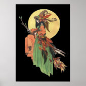 Herfst Witch Poster (Voorkant)