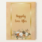 Herfst witte pompoen bruiloft planner (Achterkant)