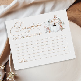 Herfst Witte Pompoen Vrijgezellenfeest Datum Night