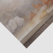 Herfst Witte Pompoenen Bloemen Decoupage Tissuepapier (Detail)