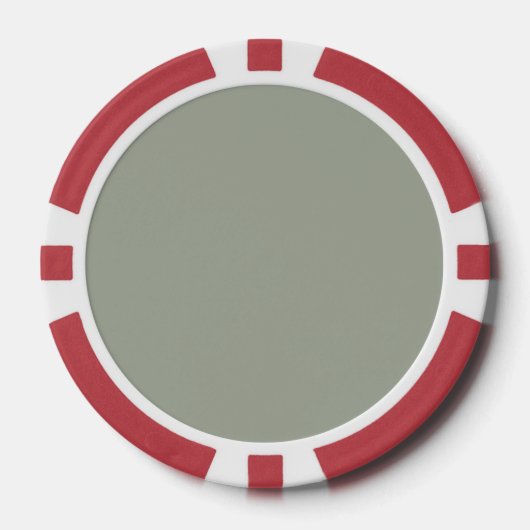 Herfst Woestijnzaaizaad Pantone Color 2015 Poker Chips (Voorkant)