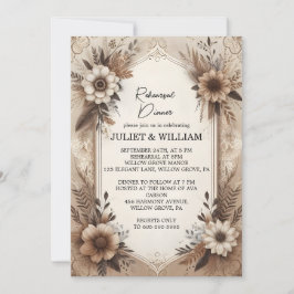 Herfst Wood Paperie Gerecycled papier repetitie di Kaart