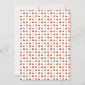 Herfst Woodland Animals Baby shower Invita Kaart (Achterkant)