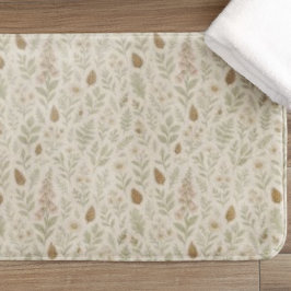Herfst Woodland Botanical Pattern | Herfstdromen Badmat