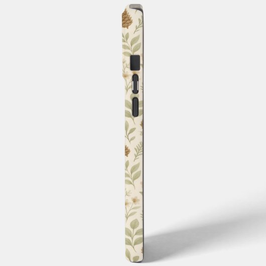 Herfst Woodland Botanical Pattern | Herfstdromen Case-Mate iPhone Case (Achterkant / Links)