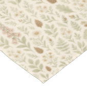 Herfst Woodland Botanical Pattern | Herfstdromen Tafelkleed (Gekanteld)