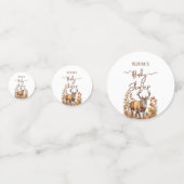 Herfst Woodland Deer Baby shower Ballon Confetti (Voorkanten)