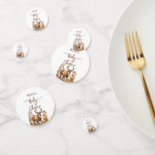 Herfst Woodland Deer Baby shower Ballon Confetti (Groep)