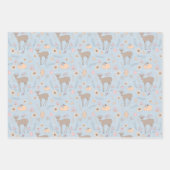 Herfst Woodland Deer Inpakpapier Vel (Voorkant)