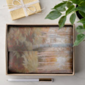 Herfst Woodland Fern Forest Birch Trees Art Tissuepapier (Geschenk)