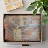 Herfst Woodland Fern Forest Birch Trees Tissuepapier (Geschenk)